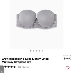 Size 44D multiuse bra